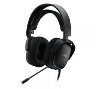 XPG Precog S Gaming Headset: driver da 50 mm - padiglioni auricolari pieghevoli - Controllo del volume on-ear e interruttore mute - fascia regolabile automaticamente, colore nero