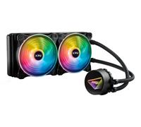 XPG LEVANTE X 240 Processore Kit di raffreddamento a liquido 12 cm Nero