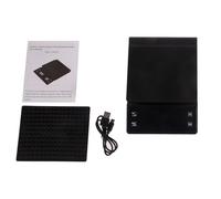 Adatta per l'equilibrio alimentare Bilancia da cucina digitale LCD Bilancia da caffè elettronica 3kg 0.1g Accessori da cucina con scala timer per caffè