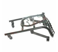 Adatta Royal Enfield 350Cc Porta Bagagli Posteriore Touring Light Guard Nero Gec