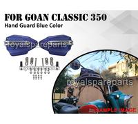 Adatta Per Royal Enfield Goan Classic 350 Kit Di Para Mani Blu TINTATO