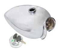 Adatta Royal Enfield Classic Tipo Serbatoio Benzina Acciaio Cromato GEc