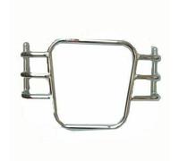 Adatta Royal Enfield Solid Airfly Style Paraurti Motore Anteriore Cromato