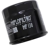 Adatta Suzuki LTF400 K7 Eiger 2WD 2007 Filtro Olio Hi Flo