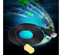 Adattamento auto per Mini - ISO 6Pin - Connettore maschio USB - Cavo adattatore per regolazione per Grande Punto - Trasferimento dati compatto ad alta velocità 182 cm Lunghezza cavo per