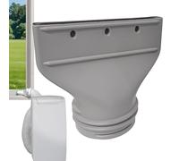 Adattamento tubo di evacuazione - Adattamenti affidabili a lungo termine - Tubi Evakuatio | 15 cm adattati ai dei tubi | Adattatore condizionatore per soggiorno - ufficio casa auto