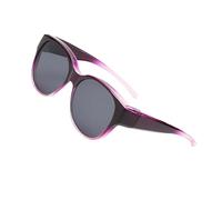 adattarsi ai Sole - Blocco UV, ampia visione | Shades esterne per golfisti, Corridori Spiaggia, Camminatori sentieri, Viaggi di, Gradiente Viola Gray Slices, Se référer au descriptif