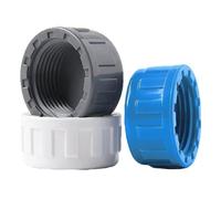 Adattati Adattatore per appunti con tappo montante del tubo in PVC mobili Collegamento Scaffale da giardino blu 40mm