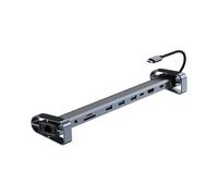 Adattatore 10 in 1 da HUB USB C a jack audio 3.0 da 3,5 mm compatibile con Doc.