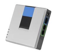 Adattatore 2 Porte SIP VOIP Leggero e Portatile per il Telefono Internet con connettività Wireless e Sostituzione a Prezzi Accessibili per la Rete (Spina europea)