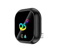 Adattatore 2in1 Wireless Carplay per Android AUTO AI Box Bluetooth5.0+WiFi Funzione di Localizzazione Carplay da Cablato A Wireless A