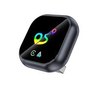 Adattatore 2in1 Wireless Carplay per Android AUTO AI Box Funzione di Localizzazione Bluetooth5.0+WiFi da Carplay Cablato A Wireless B