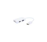 Adattatore 3 in 1 da DisplayPort 1.2 a HDMI/DVI/VGA