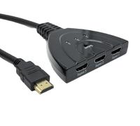 Adattatore 3 in 1 HDMI Y, 1 connettore HDMI, 3 prese HDMI, splitter Full HD