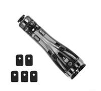 Adattatore 4 in 1 PTFE per Bambu Lab X1C P1S A1 per mini espansione del hub del filamento per porta con spazzola di pulizia per stampa multi materiale 18.4x65.3mm