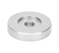 Adattatore 45 giri, cupola universale in alluminio, foro grande, centrale | Adattatore per disco, di dimensioni precise, giradischi in vinile da 17, 78 cm melomane, DJ performance e, ascolto a domici