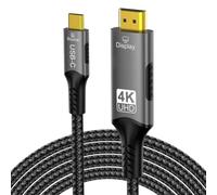 Adattatore 4K da USB C a HDMI 4K@60Hz Tipo C a HDMI Intrecciato in nylon compatibile con Thunderbolt 3(4K USB C to HDMI-3M)