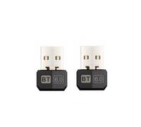 Adattatore 6.0 USB da 2 Pezzi per PC Trasmettitore Ricevitore LMP14 per Tastiera, Mouse, Cuffie e Computer Portatile