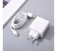 Adattatore 80W Supervooc Fast Charger USB Caricabatterie per OPPO Oneplus Realme