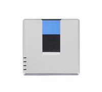 Adattatore a 2 porte Gateway SIP Adattatore telefonico Internet Gateway VoIP Telefono Internet Adattatore a 2 porte Cavo SIP RJ45 SPINA UE