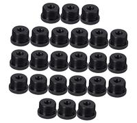 Adattatore a 5/8 Maschio 3/8 Femmina per Supporto Microfono | Trenta Pezzi, Plastico Nero, Ricambio Filettato, Compatibilità Ampia, per Braccio e Supporto Microfono