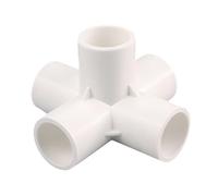Adattatore a 5 vie del tubo per acqua multipla PVC per il progetto di connessione con pipeline industriali Five-Connections 20mm