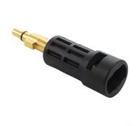 Adattatore a baionetta per idropulitrice Black Decker per pistole da utilizzare per accessori della serie K, strumento di pulizia a connessione rapida, in plastica, 15 cm