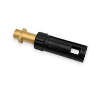 Adattatore a baionetta per Lavor Kew Nilfisk Alto su Karcher serie K - Connettore per lance e accessori - Compatibile con pistola idropulitrice Karcher - Robusto adattatore in plastica/ottone
