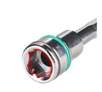 Adattatore a bussola esagonale con molla, riduttore per cacciavite elettrico pneumatico, accessorio per chiave a cricchetto in acciaio (10 mm)