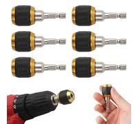Adattatore a cambio rapido con albero esagonale pe Adattatore a cambio rapido con albero esagonale for trapano elettrico - Convertitore di prese for impieghi gravosi(Hexagonal(6pcs))