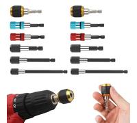 Adattatore a cambio rapido con albero esagonale pe Adattatore a cambio rapido con albero esagonale for trapano elettrico - Convertitore di prese for impieghi gravosi(2Set(12pcs))