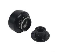 Adattatore a cambio rapido per volante Racing Simulator compatibile con MOZA Turn Direct Drive Base in lega di alluminio nero rosso (rosso)