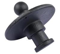 Adattatore a collo di cigno posteriore con sfera da 2-5/16 pollici e perno centrale da 2 pollici compatibile con la ralla del rimorchio EW-C392