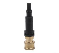 Adattatore a connessione rapida per idropulitrice Karcher, convertitore a morsetto a T da 14 mm compatibile con K2 a K7 e Slp, alloggiamento in ottone in nylon per schiuma e attacco ugello (C)