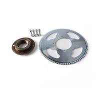 Adattatore a cricchetto for ruota libera, pignone posteriore for catena, for 55T/65T/80T 25H 158L, Go Kart, Scooter, Bike(80T Set A)