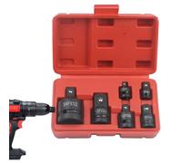 Adattatore a cricchetto | Riduttore adattatore convertitore | 6 pezzi | Kit adattatore universale per installazione elettrica manutenzione carpenteria fai da te