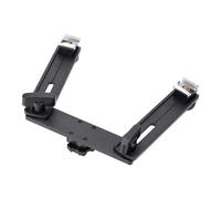 Adattatore A Doppio Supporto Doppio A Doppio Monte In Alluminio Regolabile Per 13 12 11 10 9 8 7 6 5 4 3 2 Action Telecamere Accessori