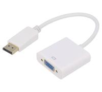 Adattatore A-DPM-VGAF-02-W DisplayPort 1.1a 0,15 m colore: bianco GEMBIRD
