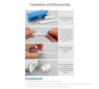 Adattatore a gomito 2 punti Secure Connect per depuratore acqua