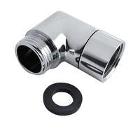 Adattatore a gomito per doccia in ottone per connettore estensore connessione braccio testa estensione casa bagno adattatore girevole a prova di perdite estensione resistente alla ruggine