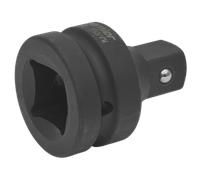 Adattatore a Impatto 1 " Sq Drive Femmina - 1.9cmSq Maschile - Sealey AK5405