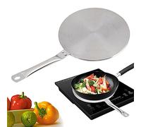 Adattatore a induzione, piastra adattatore a induzione, 20 cm, 22 cm/24 cm, piastra adattatore a induzione per piani cottura a induzione, diffusore di calore per l'uso di caffettiere, 20 cm