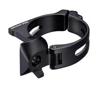 Adattatore a Saldare Rosso 34.9 mm con Chainspotter Stop Nero per Deragliatori SRAM