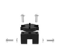 Adattatore a sfera da 1 pollice Adattatore da 22 mm Montaggio Compatibile con CAM AZIONE CAMS GPS CAMS e dispositivi GPS Bike Fits SP Connect Style e Quad Lock Style Case con fori AMPS(Type 2)