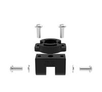 Adattatore a sfera da 1 pollice con fori per amplificatori da 22 mm a barra compatibile con dispositivi Action cam cam in bici funziona con le custodie in stile SP Connect(Type 3)