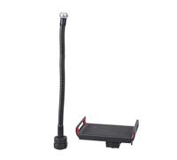 Adattatore a sfera da 17 mm Supporto a morsetto Supporto per treppiede per smartphone Supporto per telefono Adattatore Clip Staffa di regolazione monopiede Supporto flessibile per telefono per sfiato