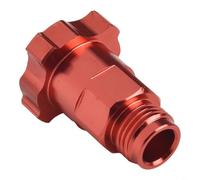 Adattatore a sgancio rapido per bicchieri di verniciatura, compatibile con filettatura M14 x 1 e 16 x 1,5, connettore pistola a spruzzo in alluminio per misurini usa e getta, (per esterno M16 x 1,5)