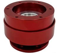 Adattatore a sgancio rapido per volante Racing Simulator, per MOZA TURN Direct Drive Base, in lega di alluminio, struttura leggera, nero/rosso, vestibilità precisa per configurazione SIM Racing (rosso