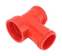 Adattatore a T per fusto di birra, tappo per carbonatazione in plastica con funzione senza ossigeno per il riempimento di soda in bottiglie PET, connettore a 3 vie, 1,1 pollici,