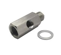 Adattatore a T sensore pressione olio 1/8NPT 1/8BSPT M10 M14 M12 da 1,5 a 1/8 NPT Indicatore linea di alimentazione turbo Sensori livello olio motore auto(M14X1.5)